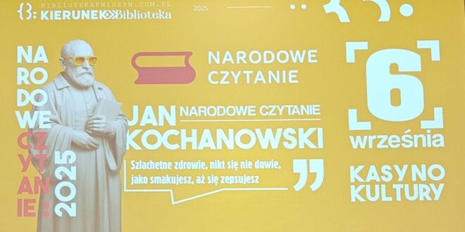 NARODOWE CZYTANIE W KASYNIE KULTURY